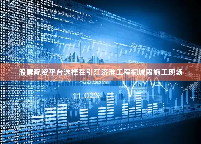 股票配资平台选择在引江济淮工程桐城段施工现场